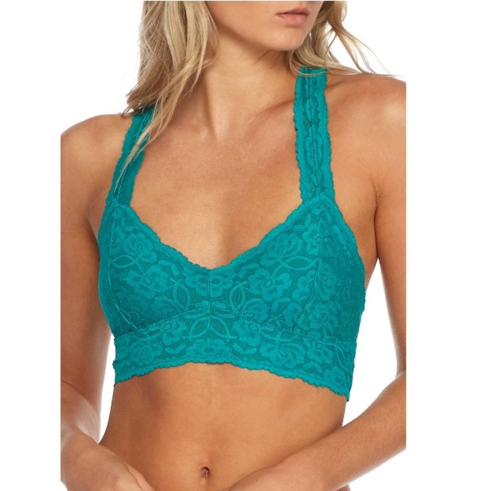 NWT 💯 Free People Galloon Lace Racerback Bralette